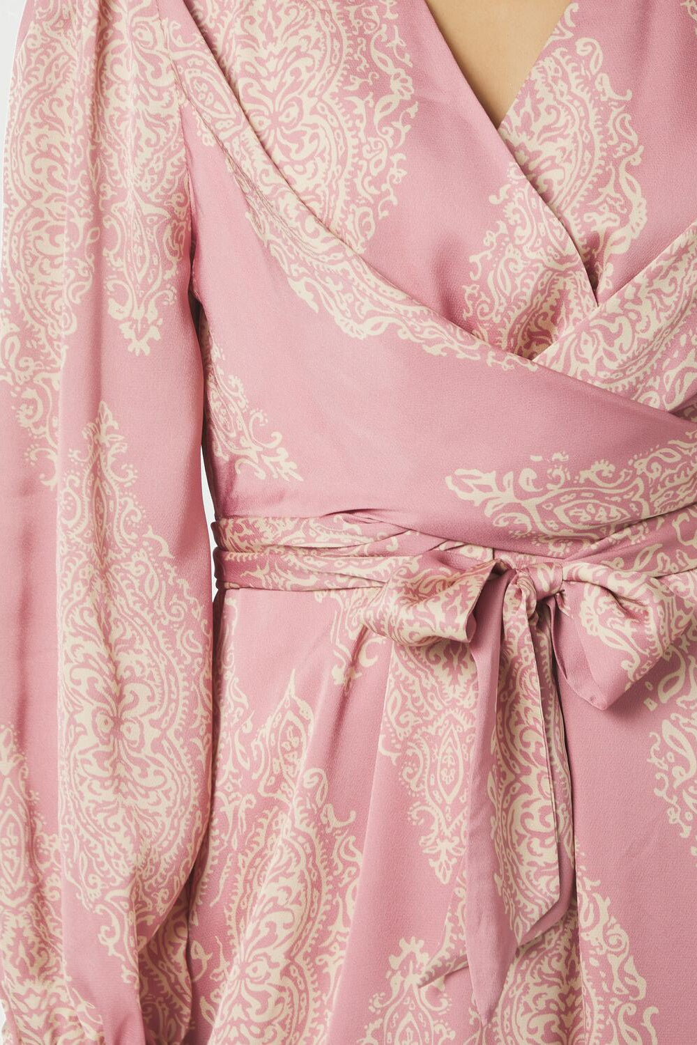 Bretti Paisley Drop kjole - Evening Rose